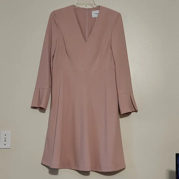 L.K. Bennett pastel Rose dress size 14 - Picture 1 of 6